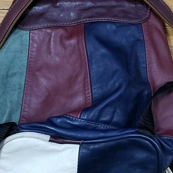 Patchwork  bookbag / backpack - Picture 6 of 8